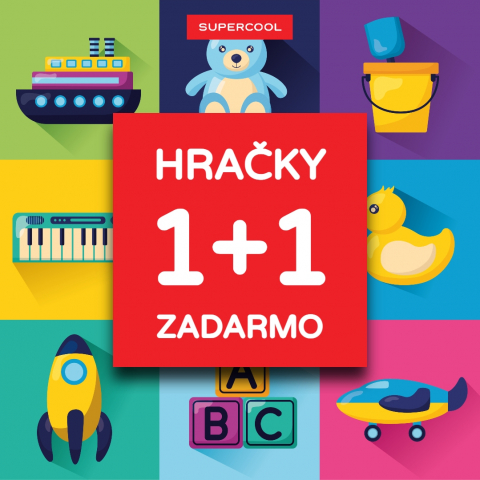 Hračky 1+1 ZADARMO