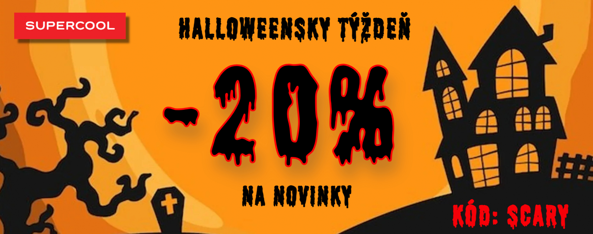 Halloweensky týždeň -20%